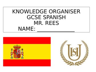 Knowledge Organiser for Viva (GCSE Spanish)