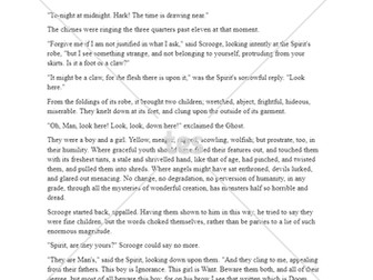 A Christmas Carol Grade 9 Essay