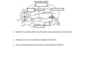 year 7 and 8 end of topic tests