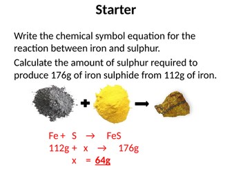 Lesson 2 - Relative Formula Mass