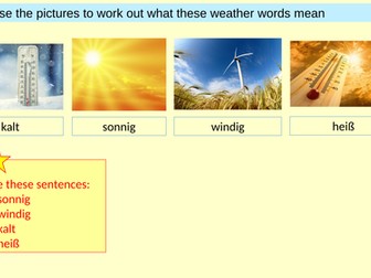 Weather / Das Wetter