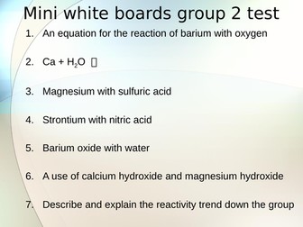Group 7 halogens A level chemistry