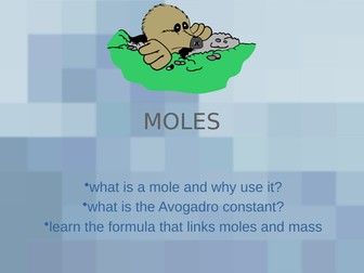 Moles for A level chemistry