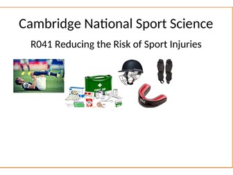 Cambridge National Sport Science R041 revision booklet (external assessment)