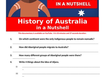 History of Australia in a Nutshell