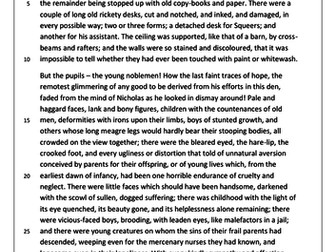 Edexcel GCSE English Language Paper 1 Section A