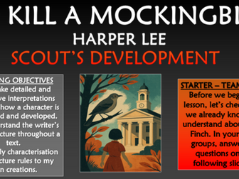 To Kill a Mockingbird - Scout's Development!