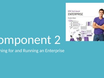 BTEC Tech award in ENTERPRISE component 2
