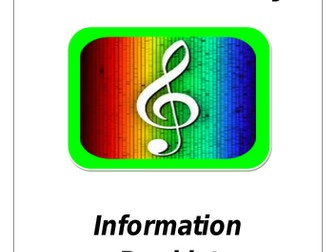 KS3 Musical Theory Cover Booklet