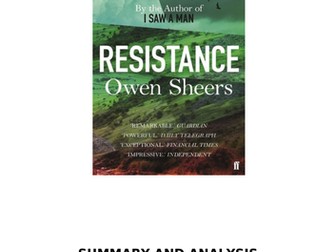 "Resistance" by Owen Sheers Summary and Analysis