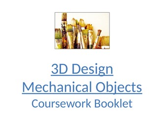 Mechanical Objects SOW