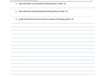 GCSE 9-1 Business 2.3.4 Sales process