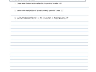 GCSE 9-1 Business 2.3.4 Sales process