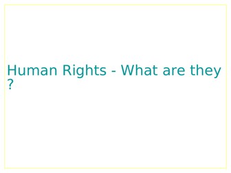 Human Rights