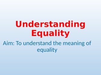 Understanding Equality - Year 7 Mastery Maths (Small Steps)