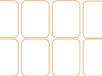 Playing cards template
