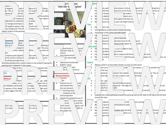 Paul Cezanne Information Study Sheet