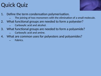 Polyesters & Polyamides Resources