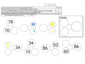 Y2 planning and resources for White Rose Maths Autumn Block 1, Place Value within 100, week 1