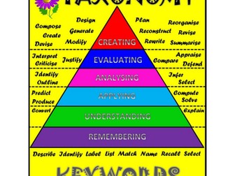 Population Pressures - Comprehension Task using Blooms
