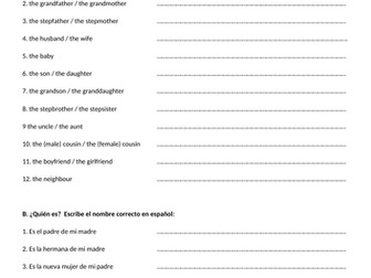 Cómo es tu familia - OUP textbook for AQA GCSE Spanish