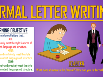 Formal Letter Writing!