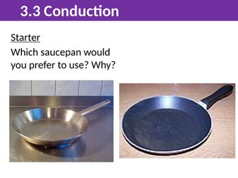 Heat Transfer WJEC 3.3 Unit of Work