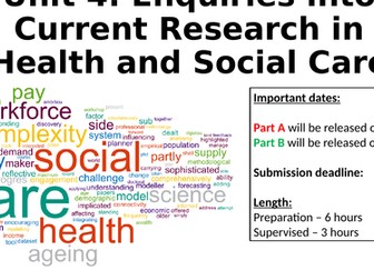 Unit 4 - Enquiries into Current Research - Learning Aim A pack