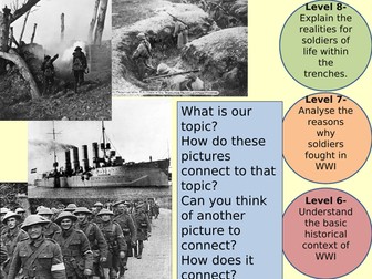 WW1 Scheme of work