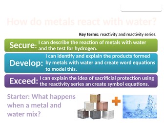 8Gc Metals and water (Exploring Science)