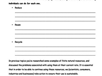 New GCSE AQA (9-1) Chemistry: Chapter 14 The Earth's Resources