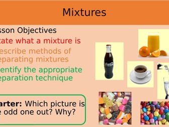 Separating Mixtures