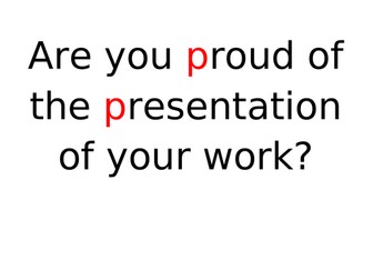 P Factor - presentation display