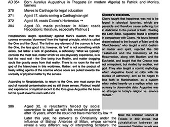 Augustine: Confessions introductory handout