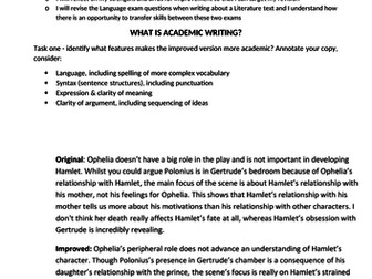 Jekyll and Hyde: Aiming High - Grade 8/9 English Literature Exam Preparation