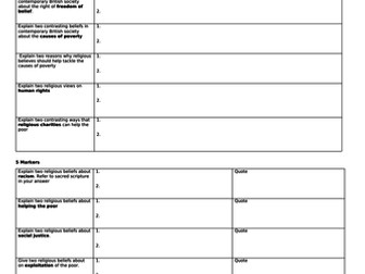 Human Rights & social justice Revision