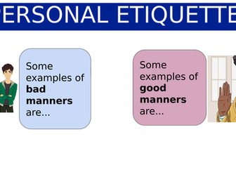 Personal Etiquette