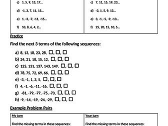 Generating sequences