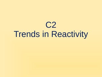 Explaining trends in reactivity of groups 1 & 7 (AQA GCSE Chemistry 9-1)