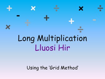 Grid Method Multiplication Tutorial & Worksheets