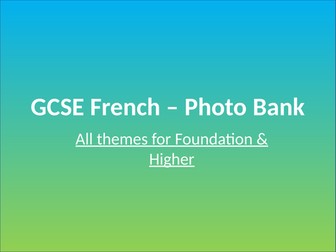 GCSE MFL Photobank