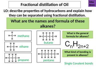 AQA 1-9 Chemistry Fractional Distillation