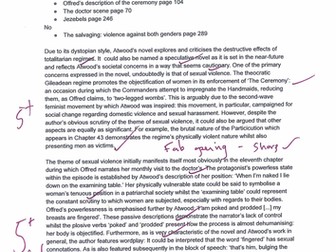 The Handmaid's Tale English Literature A Level Essay Pack