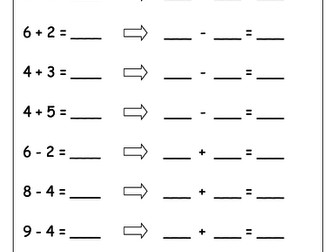 Using inverse operations (addition and subtraction) to check answers