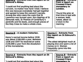 Dissolution of the Monasteries