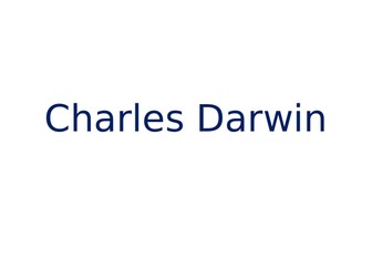 Assembly on Charles Darwin