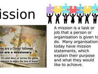 OCR GCSE Mission Lessons