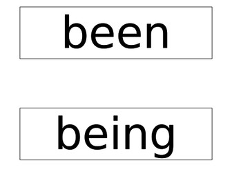 Grammar - when to use been and being