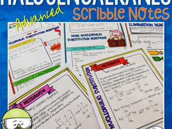 Halogenoalkanes Scribble Notes (Advanced)