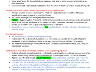 Utilitarianism examples image